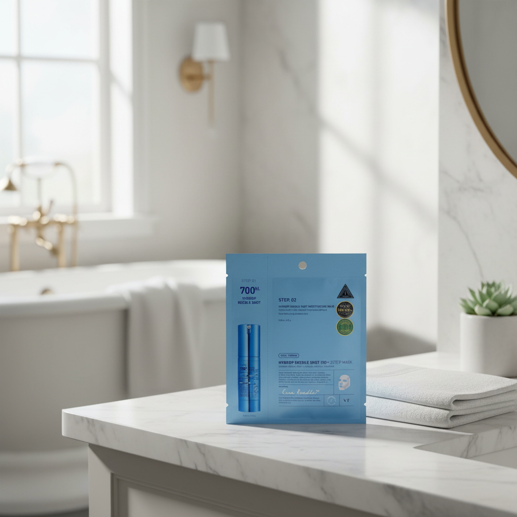 VT - Hydrop Reedle Shot 700hl 2 Step Hydrogel Mask - Hydratační hydrogelová maska - 27 g + 1,5 g