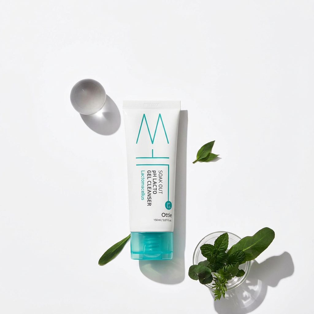 OTTIE - Soak Out pH Lacto Gel Cleanser - Čisticí gel s kyselinou mléčnou a vyváženým pH - 100 ml