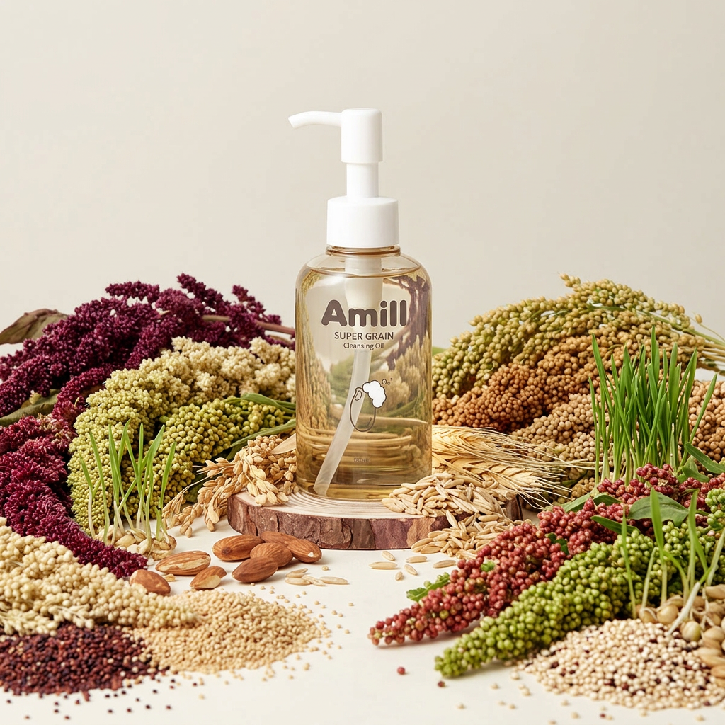 AMILL - Super Grain Cleansing Oil - Jemný čistící olej s fermentovanými super-zrny - 125 ml