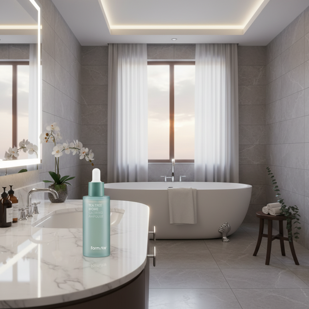 Farm Stay - Tea Tree Biome Calming Ampoule - Zklidňující ampoule s Tea Tree - 50 ml