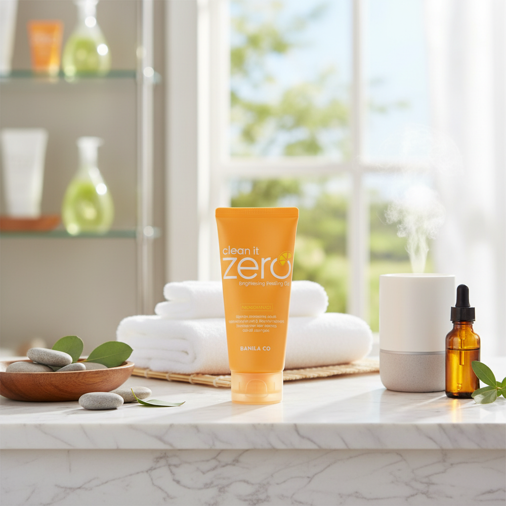 Banila Co - Clean It Zero Brightening Peeling Gel - Čisticí peelingový gel s olejem z mandarinkové kůry - 120 ml