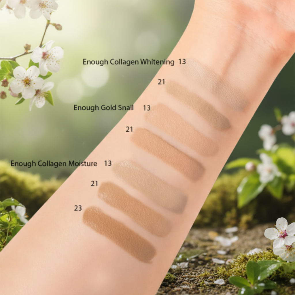 ENOUGH - Collagen Whitening Moisture Foundation #23 - Rozjasňující kolagenový make-up - 100 ml