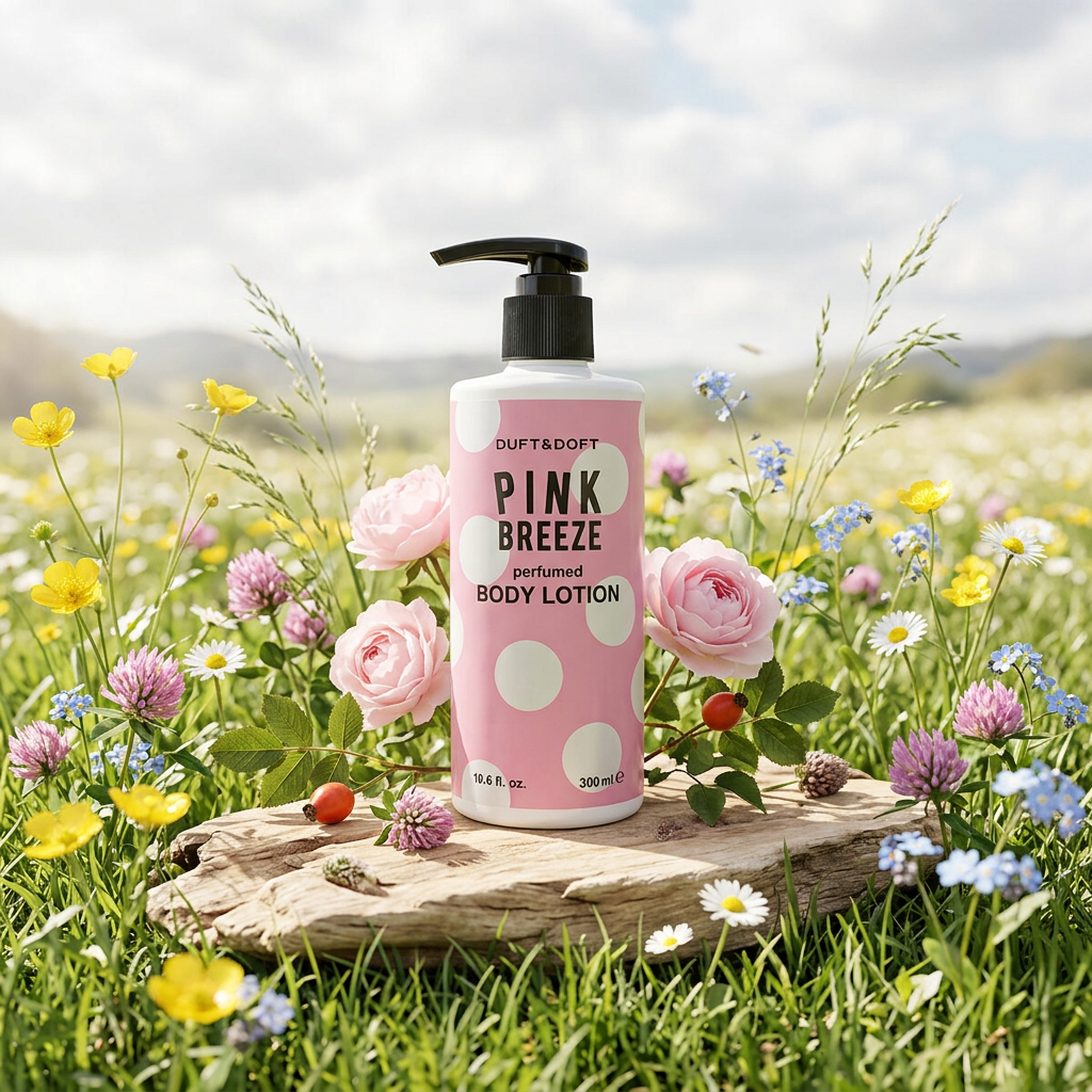DUFT & DOFT - Pink Breeze Perfumed Body Lotion - Parfémované tělové mléko Pink Breeze - 300 ml