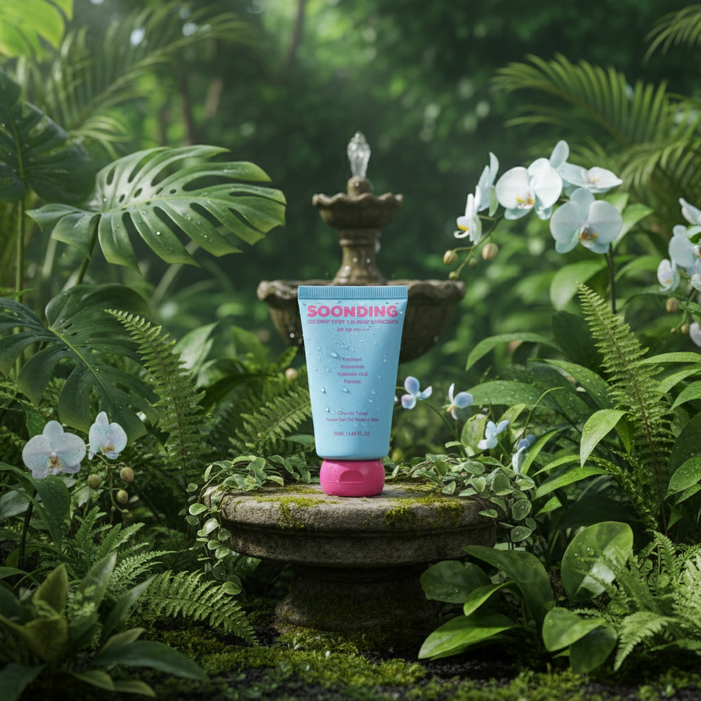SOONDING - Coconut Dewy Calming Sunscreen - Zklidňující opalovací krém s kokosovou složkou - 50 ml