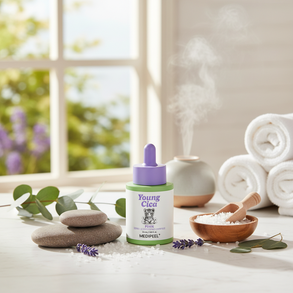 MEDI-PEEL- Young Cica PDRN Trouble Soothing Ampoule - Zklidňující ampule Young Cica s PDRN pro problematickou pleť - 50 ml