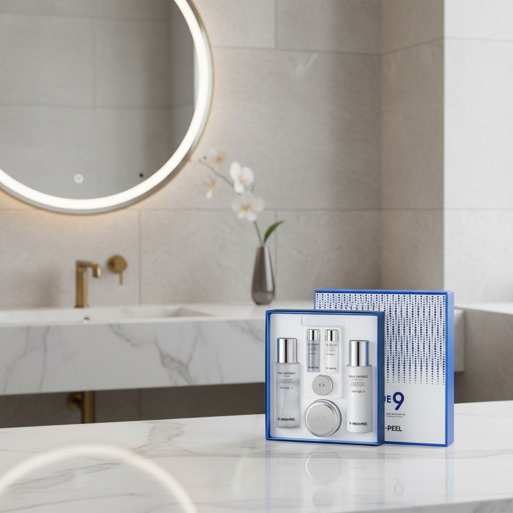 MEDI-PEEL - Peptide 9 Premium Skin Care Set - Sada prémiových produktů s peptidy - 6ks