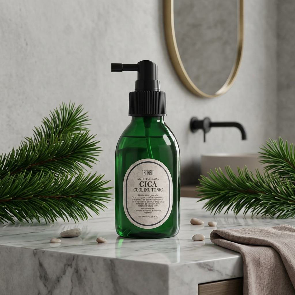 TENZERO - Anti-hair Loss Cica Cooling Tonic - Chladivý tonikum proti vypadávání vlasů s CICA - 100 ml