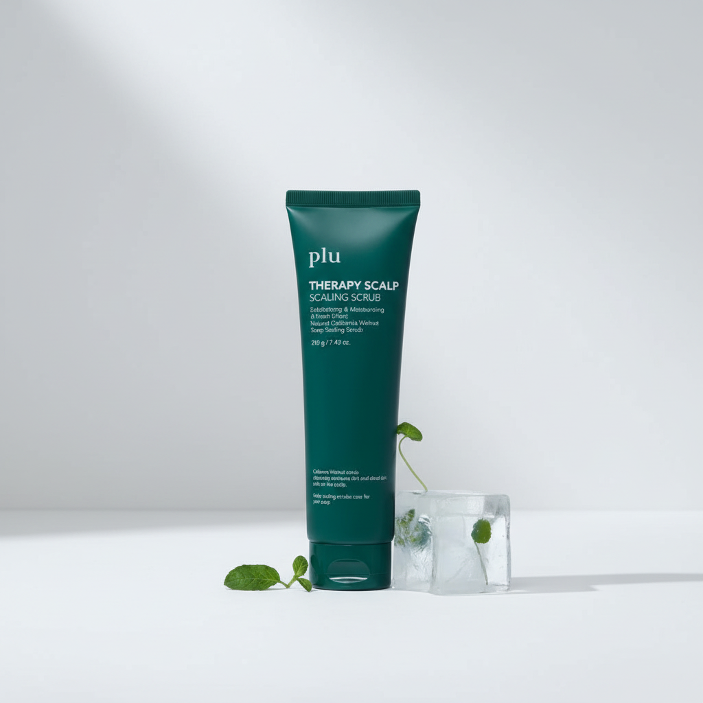 PLU - Exfoliating Scalp Scrub Peppermint - Exfoliační peeling na pokožku hlavy s mátou peprnou - 210 g