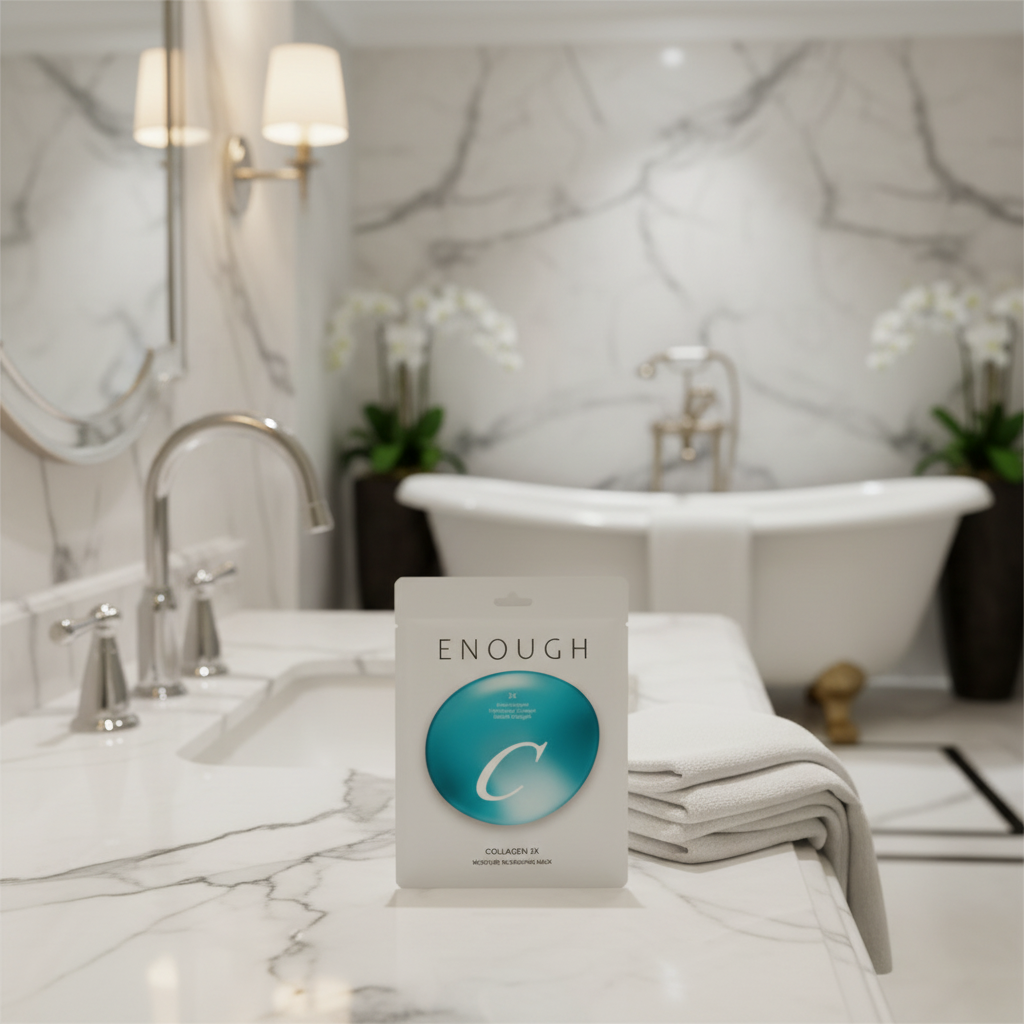 ENOUGH - Collagen 3X Moisture Nourishing Sheet Mask - Kolagenová hydratační vyživující plátýnková maska - 25 g