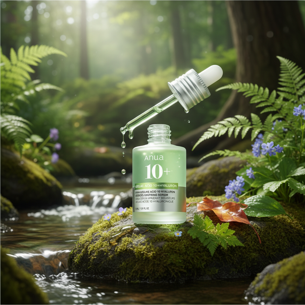 ANUA - Azelaic Acid 10 Hyaluron Redness Soothing Serum - Zklidňující sérum s 10% kyselinou azelaovou a kyselinou hyaluronovou na zarudnutí - 30 ml