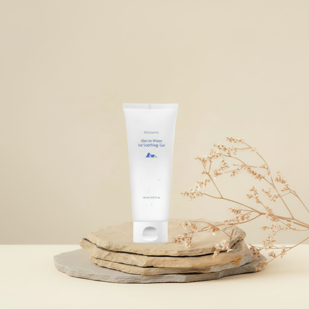 MIXSOON - Glacier Water Ice Soothing Gel - Hydratační gelový krém na tělo i obličej s chladivým efektem- 150 ml