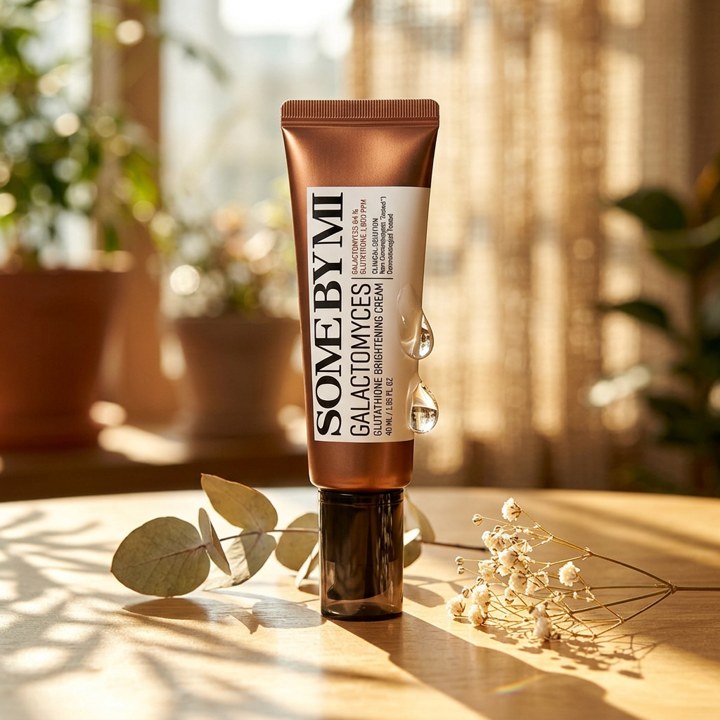 SOME BY MI - Galactomyces Glutathione Brightening Cream - Rozjasňující, hydratační krém s kvasinkami - 40 ml