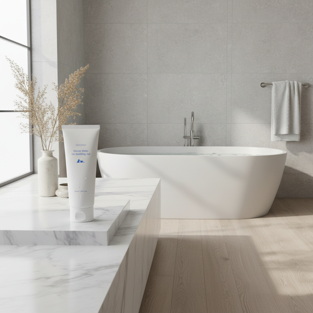 MIXSOON - Glacier Water Ice Soothing Gel - Hydratační gelový krém na tělo i obličej s chladivým efektem- 150 ml