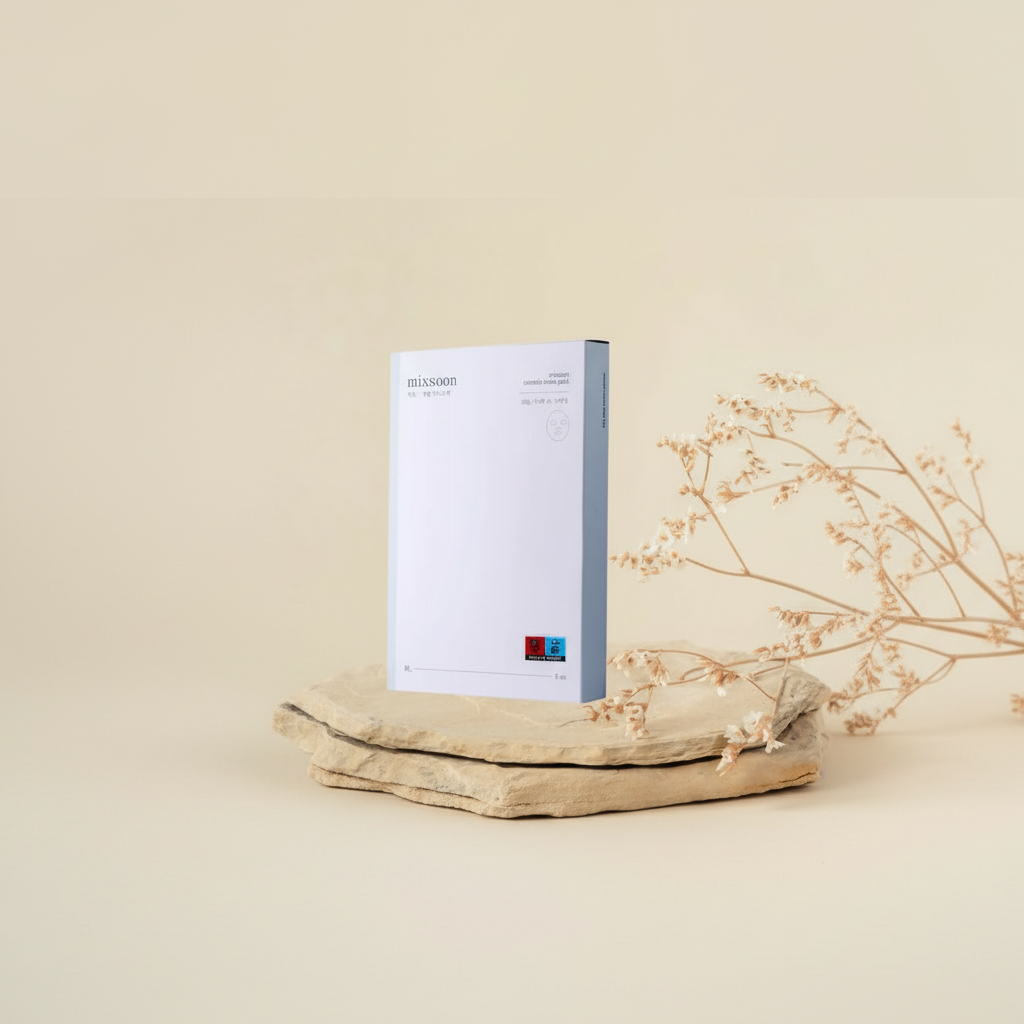 MIXSOON - Centella Mask Pack - Sada textilních masek s pupečníkem asijským - 5 ks