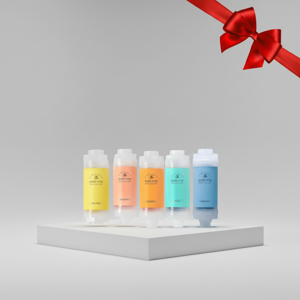 EVER VITA - Vitaminové filtry do sprchy - 4+1 ZDARMA