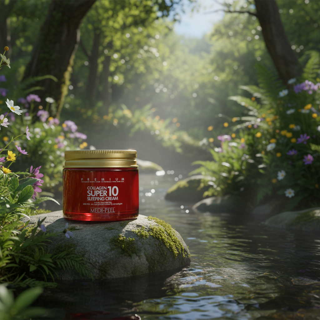 MEDI-PEEL - Premium Collagen Super 10 Sleeping Cream - Noční kolagenový krém - 70 ml