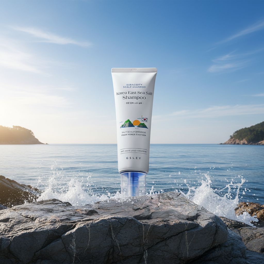 GSLEY - Korea East Sea Salt Shampoo - Šampon s mořskou solí z Korejského moře- 200 ml