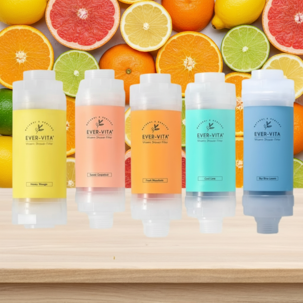 EVER VITA - Vitaminové filtry do sprchy - 4+1 ZDARMA