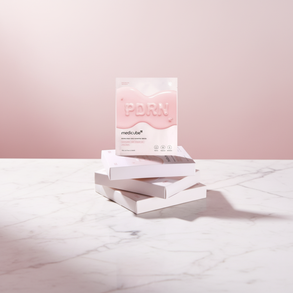 Medicube - PDRN Pink Vita Coating Mask - PDRN maska s vitamíny pro jas a regeneraci pleti - 22 g