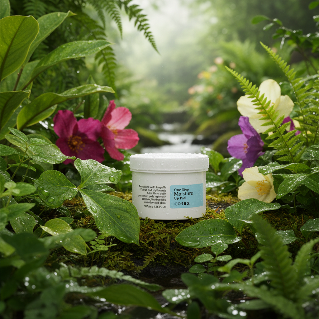 COSRX - One Step Moisture Up Pad - Exfoliačně hydratační pleťové tampony - 70 ks