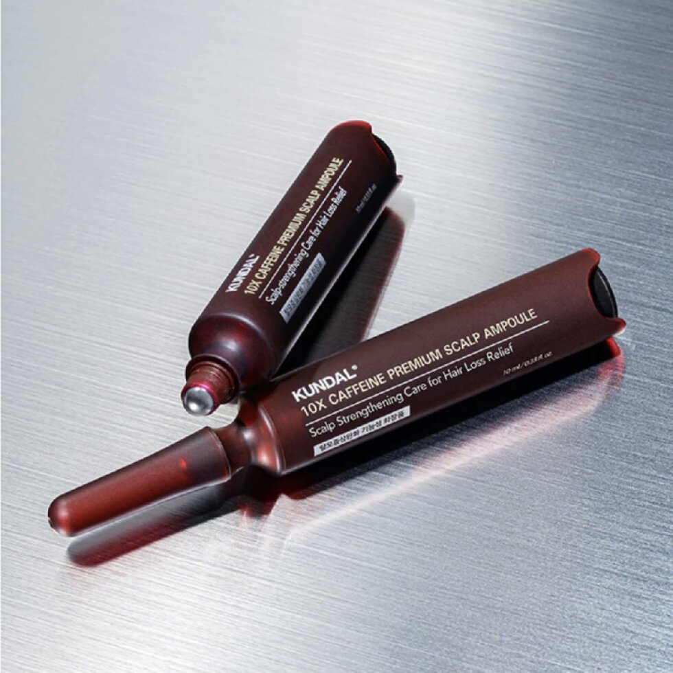 KUNDAL - 10X Caffeine Strengthening Scalp Serum - Intenzivní posilující sérum na pokožku hlavy s kofeinem - 10 ml