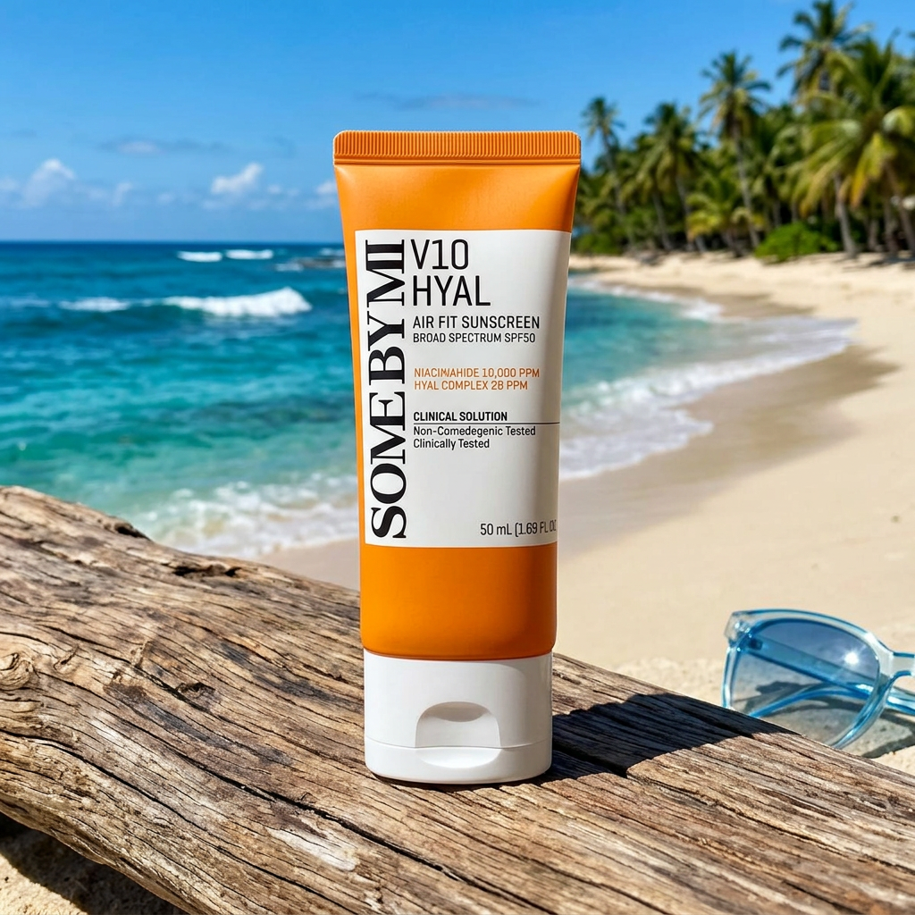 SOME BY MI - V10 Hyal Air Fit Sunscreen SPF 50 - Lehké SPF s vysokou ochranou - 50 ml