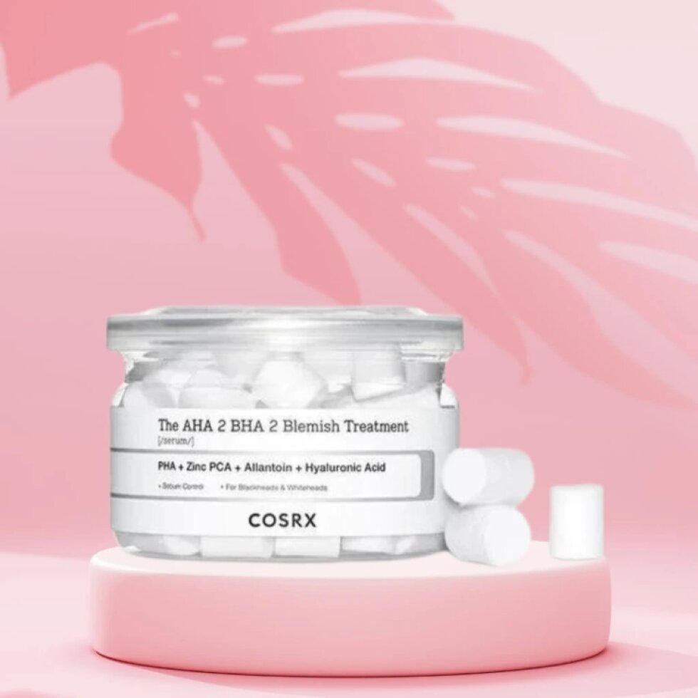 COSRX The AHA 2 BHA 2 Blemish Treatment Serum - Sérum s AHA a BHA kyselinami - 50 g (30x2 kuliček od každé kyseliny)