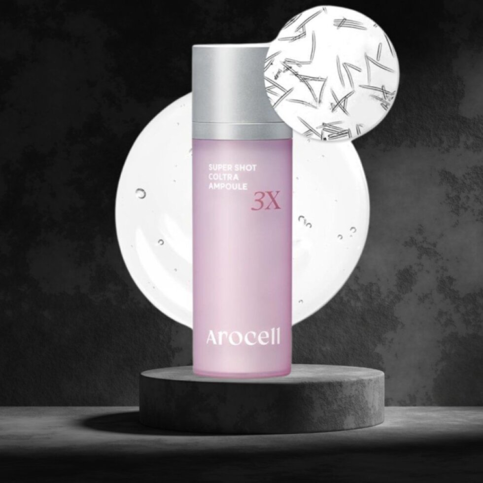 AROCELL - Super Shot Coltra Ampoule 3X - Mikrojehličkové sérum s s osmi druhy kolagenu a exosomy - 30 ml