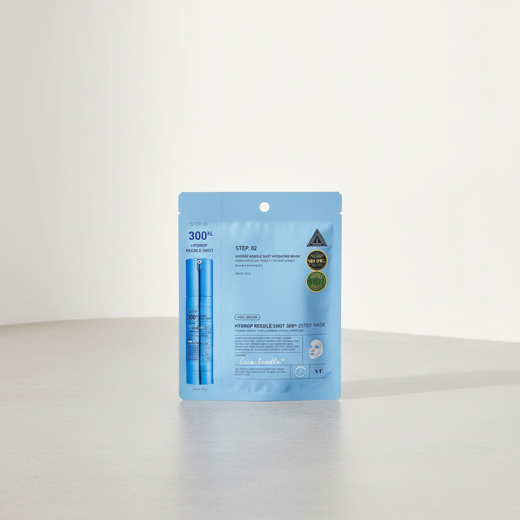 VT - Hydrop Reedle Shot 300hl 2 Step Hydrogel Mask - Hydratační hydrogelová maska - 27 g + 1,5 g