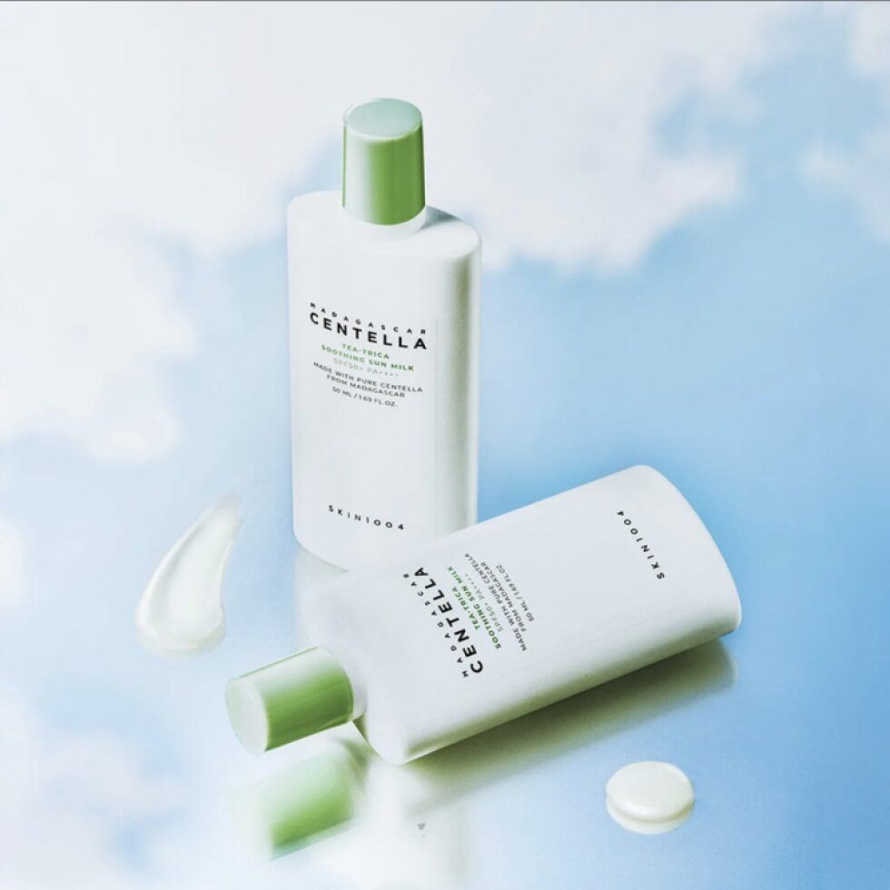 SKIN1004 - Madagascar Centella Tea-Trica Soothing Sun Milk - Zklidňující opalovací mléko - 50 ml