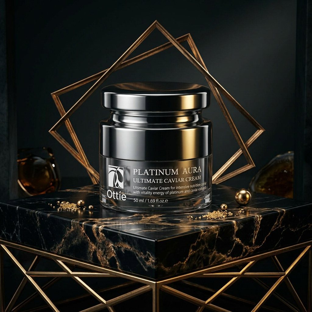OTTIE - Platinum Aura Ultimate Capsule Cream - Prémiový platinový krém s kapsličkami - 5 ml
