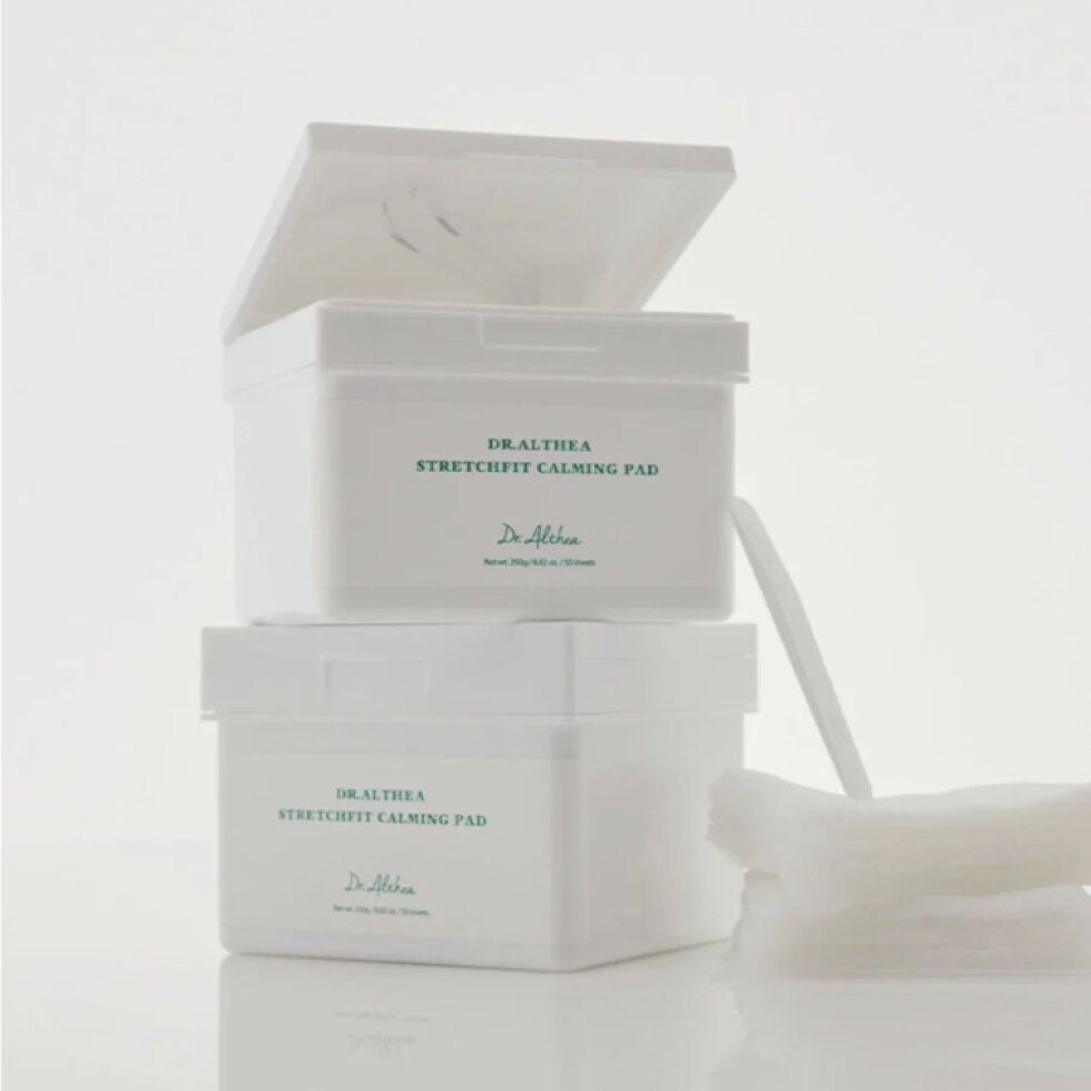 DR. ALTHEA - Stretchfit Calming pad Pad - Zklidňující elastické pleťové polštářky - 50 ks
