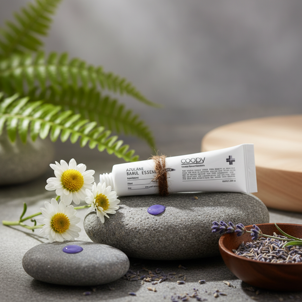 COOPY - Azulene Banul Essence PDRN - Lehký krém s PDRN z lososa a mikrojehličkami - 40 ml