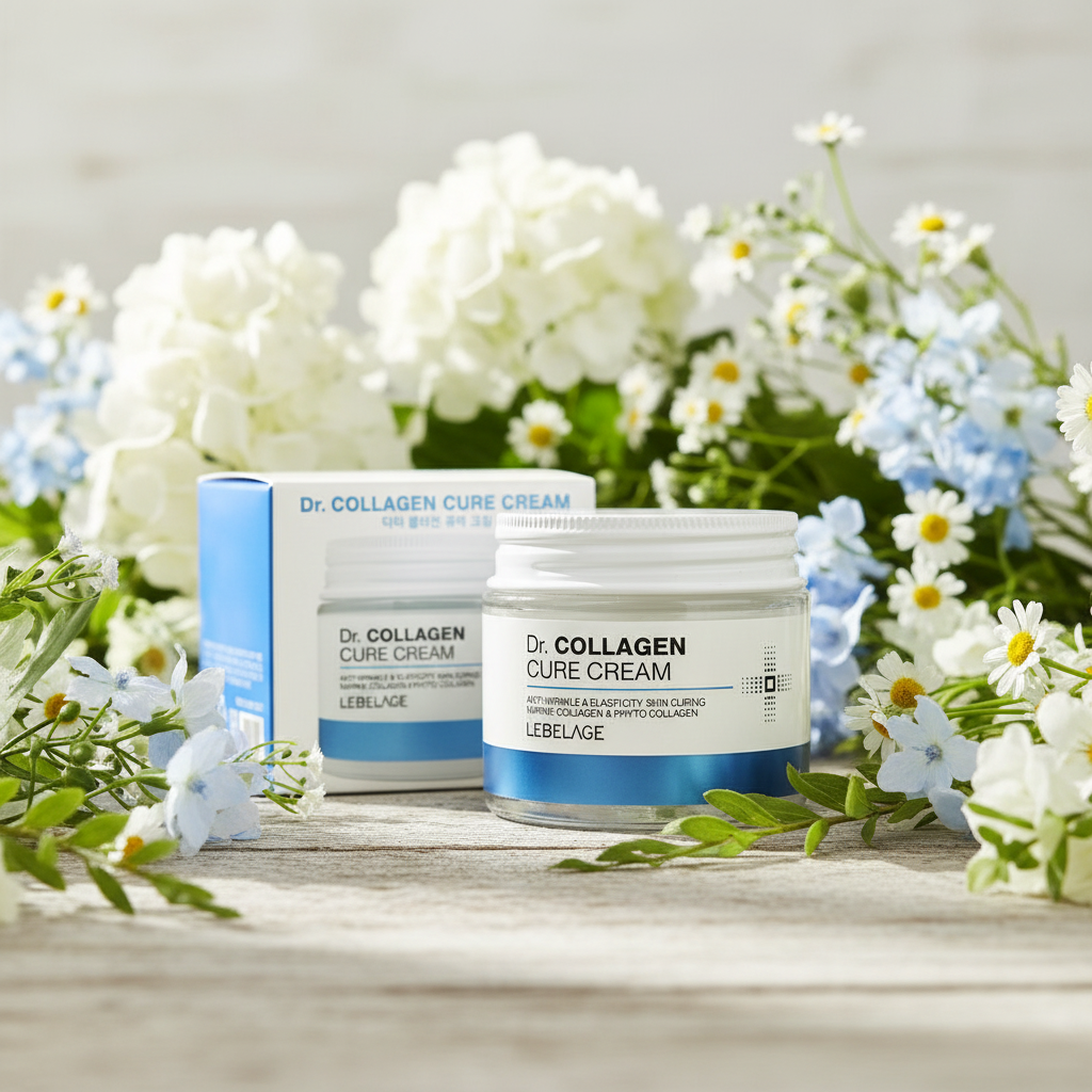 LEBELAGE - Dr. Collagen Cure Cream - Kolagenový pleťový krém - 70 ml