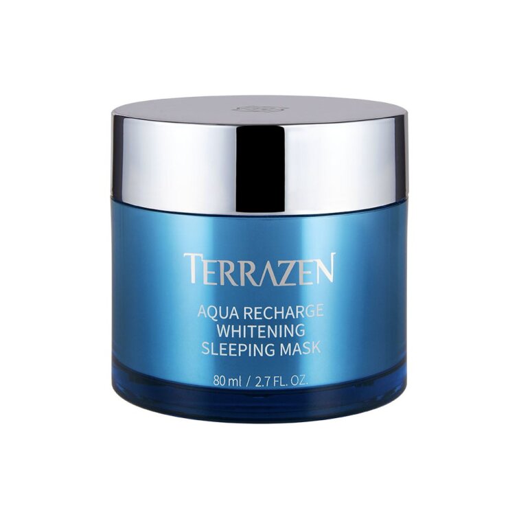 TERRAZEN Sleeping Maska Aqua Recharge S Rozjasňujícím Účinkem 80 ml