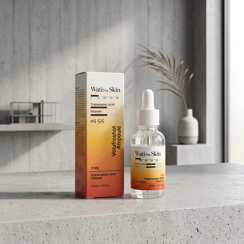 WATI FOR SKIN - Tranexamic Acid Vitamin Volufroshot Ampoule - Rozjasňující pleťová ampule s kyselinou tranexamovou - 30 ml