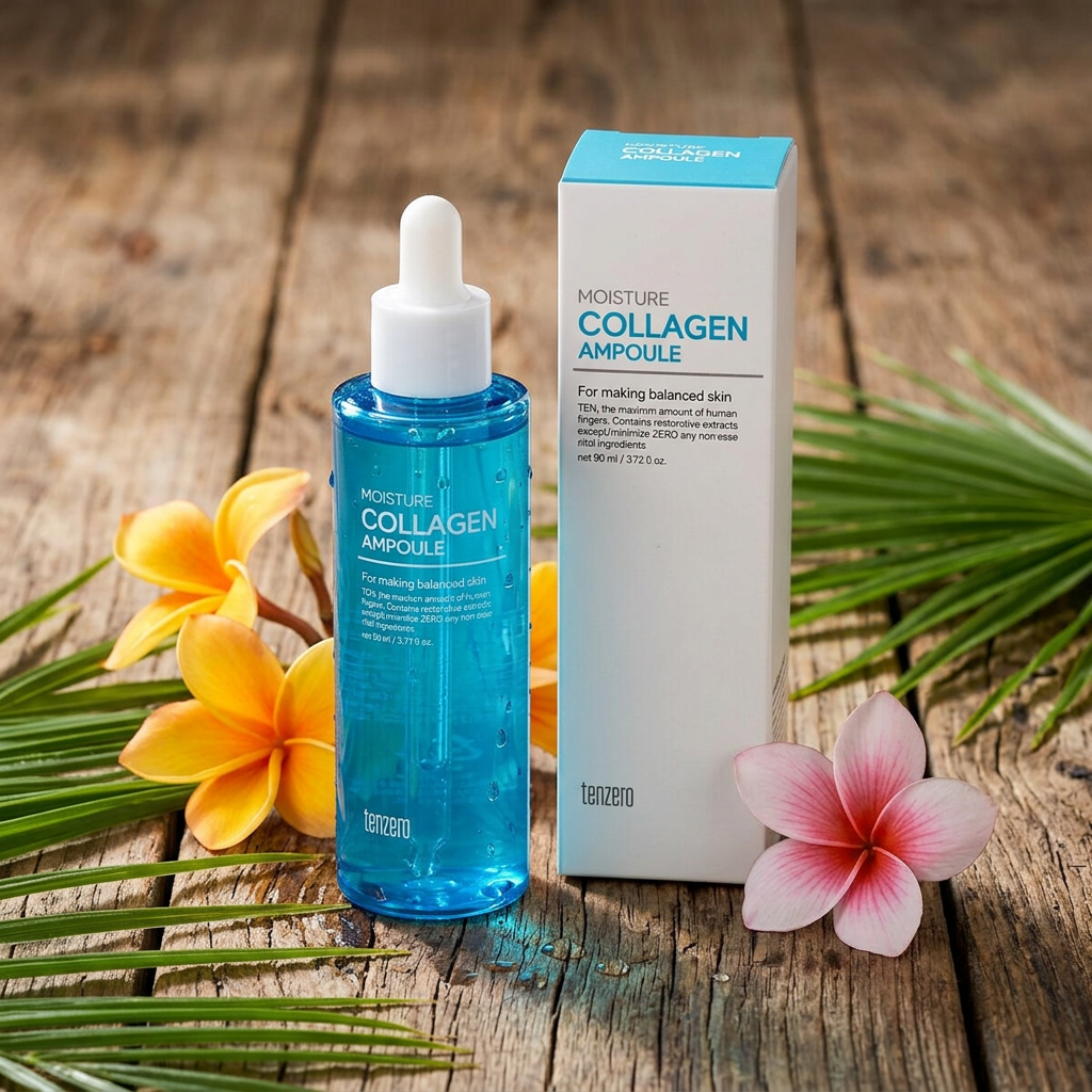 TENZERO - Moisture Collagen Ampoule - Hydratační kolagenové ampule - 110 ml