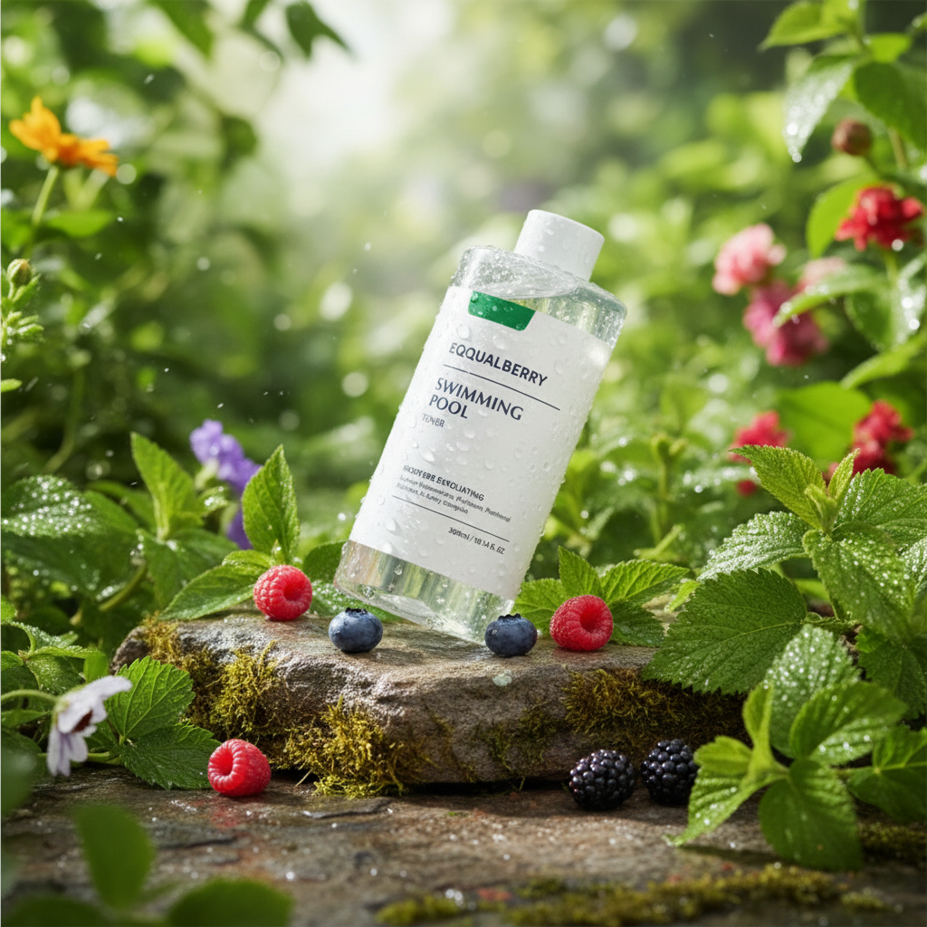 EQQUALBERRY - Swimming Pool Daily Facial Toner - Osvěžující denní tonikum - 300ml