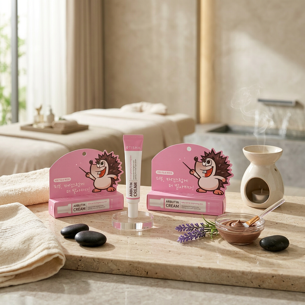TISHA - Arbutin Cream - Rozjasňující krém s arbutinem proti pigmentovým skvrnám - 15g