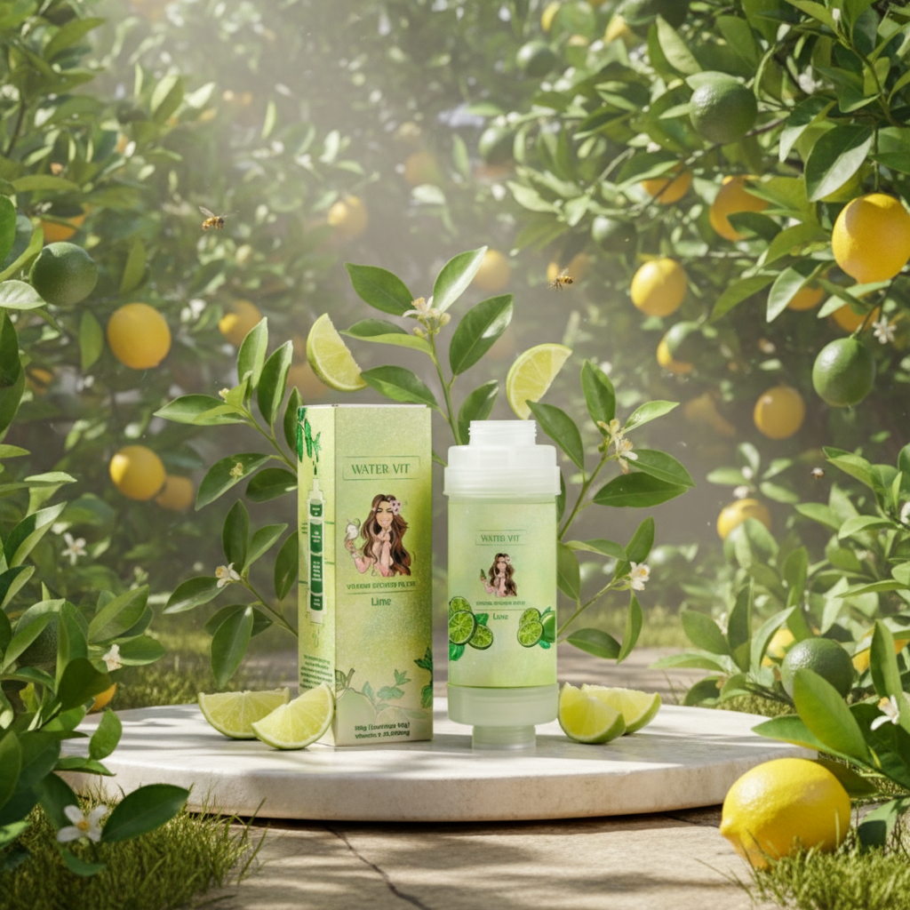 KOREJSKÁ KRÁSA - Vitamin Shower Filter - Vitaminový filtr do sprchy - LIME - 1ks