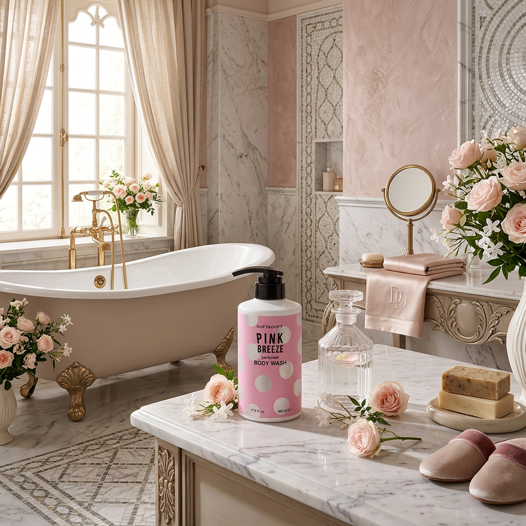 DUFT & DOFT - Pink Breeze Perfumed Body Wash - Parfémovaný sprchový gel Pink Breeze - 300 ml