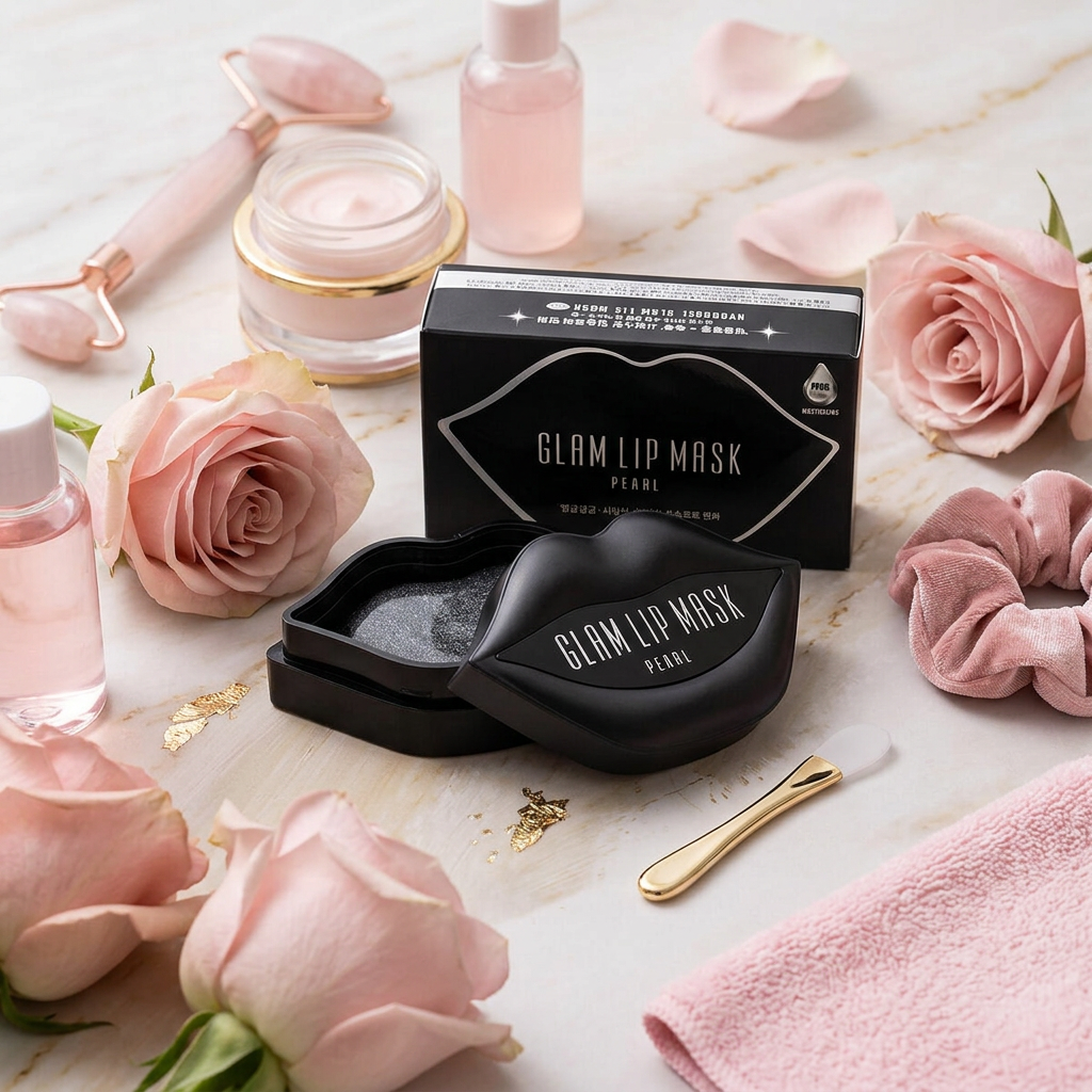 Beauugreen - Glam Lip Mask Pearl - Hydrogelová maska na rty - 20ks /50g