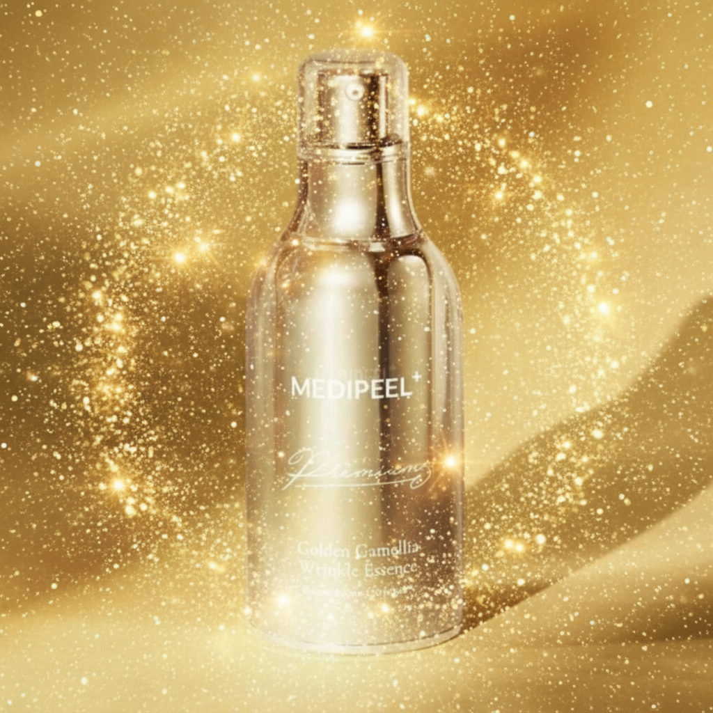 MEDI-PEEL - Golden Camellia Wrinkle Essence - Luxusní protivrásková esence - 50 ml