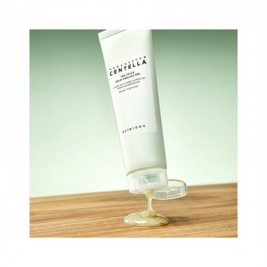 SKIN1004 - Madagascar Centella Tea-Trica Mild Peeling Gel - Jemný peelingový gel s centellou a tea tree - 125 ml