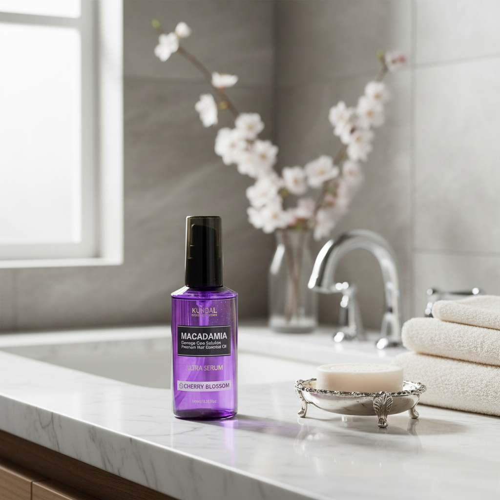 Kundal Hair Serum - Regenerační vlasové sérum s vůní CHERRY BLOSSOM - 100 ml