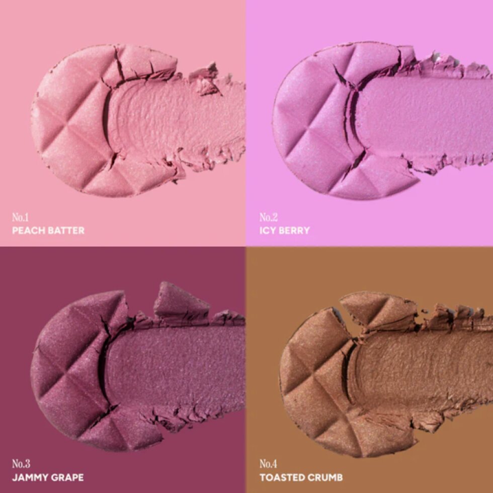 UNLEASHIA - Dough Dough Waffle Blush No. 3 Jammy Grape - Waffle tvářenka No. 3 Jammy Grape - 7 g