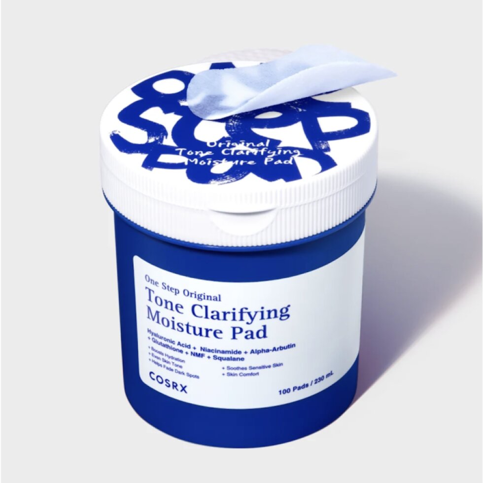 Cosrx - One Step Original Tone Clarifying Moisture Pad - Hydratační tampónky pro sjednocení tónu - 100 ks
