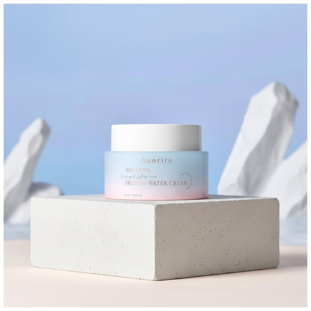 APERIRE - Youthful Frozen Water Cream - Chladivý krém pro pro omlazení peti- 45 ml