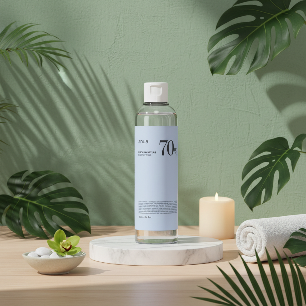 ANUA - Birch Moisture Boosting Toner 70% - Hydratační toner s extraktem z japonské břízy - 250 ml