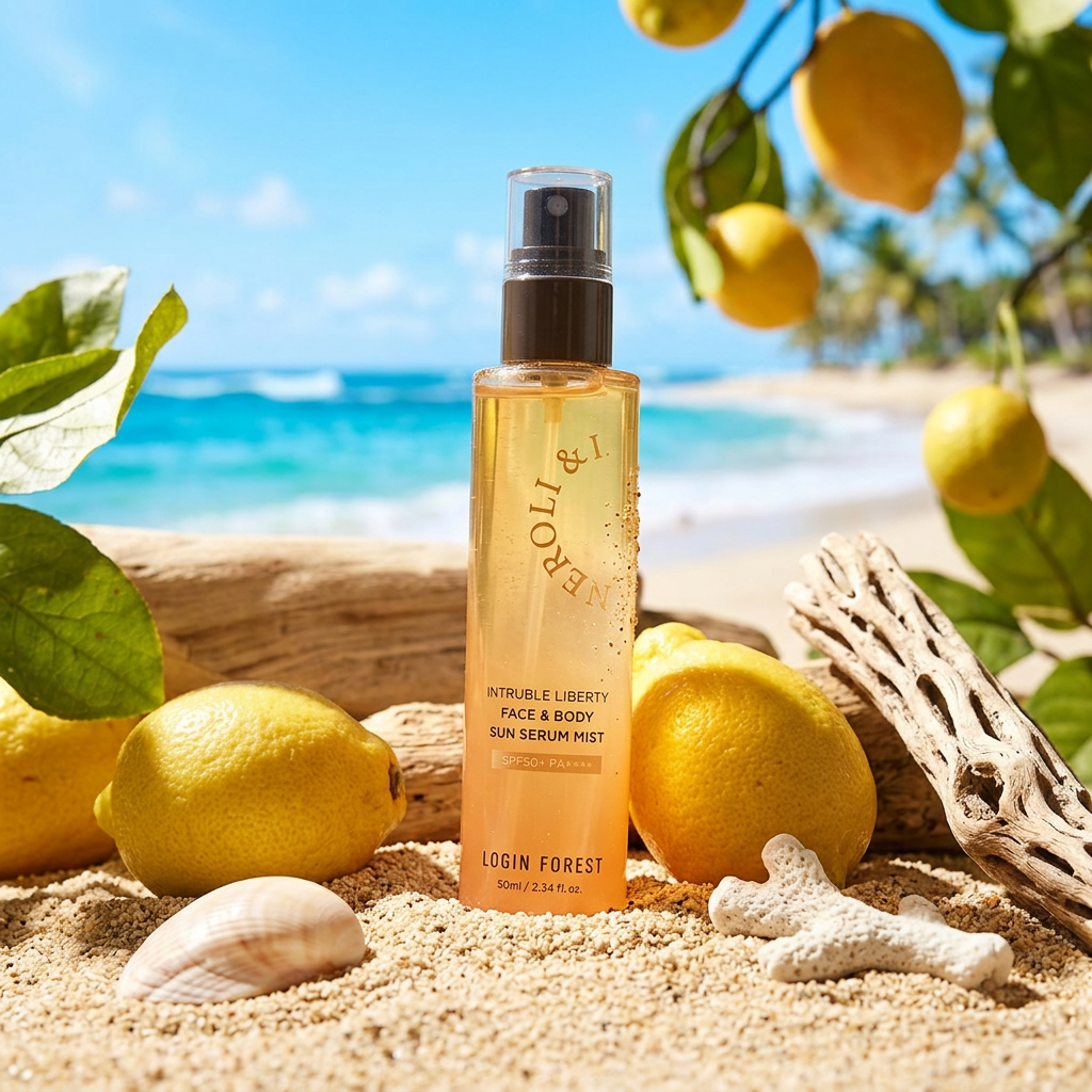 LOGIN FOREST - Citruble Liberty Face&Body Sun Serum Mist SPF50+PA++++ - Opalovací sérum v mlze na obličej a tělo SPF 50+ PA++++ - 50 ml